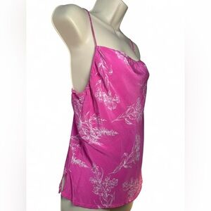 Astr Pink Floral Camisole Top